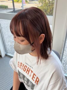 インナーカラー＋秋
